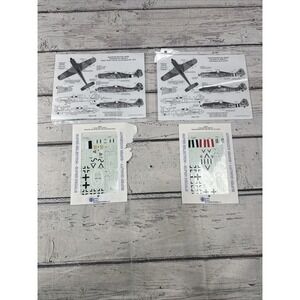SUPER SCALE 1/48 Decals  48-652,48-653 Focke Wulf Fw 190D-9/13,9/11  New